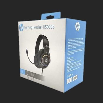 Latest HP Gaming Headset H500GS USB Preto LED RGB Dolby Digital Surround 7.1 - 9AJ66AA#AC4