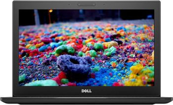 Dell Latitude 7290, Core i7 8th Generation 8650U, 8GB DDR4 RAM, 256GB SSD, 12.5 Inch HD Display HDMI, Camera, WIFI, Card Reader, Backlit Keyboard, Windows 11 Pro , Black