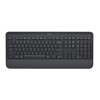 Logitech Signature K650 Comfort Full-Size Wireless Keyboard with Wrist Rest, Graphite