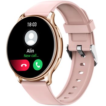 Active 2 Smart Watch 1.3 inch Screen Latest vs Bluetooth, Calls - Health Monitoring Fitness Tracking - Pink