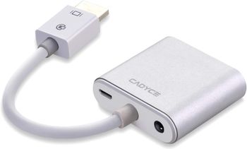 Cadyce Hdvga Hdmi To Vga Adapter - Hdmi Input And Vga Output - Hdvga - White