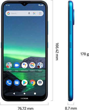 Nokia 3.4 Dual Sim - 3GB, 64GB Blue