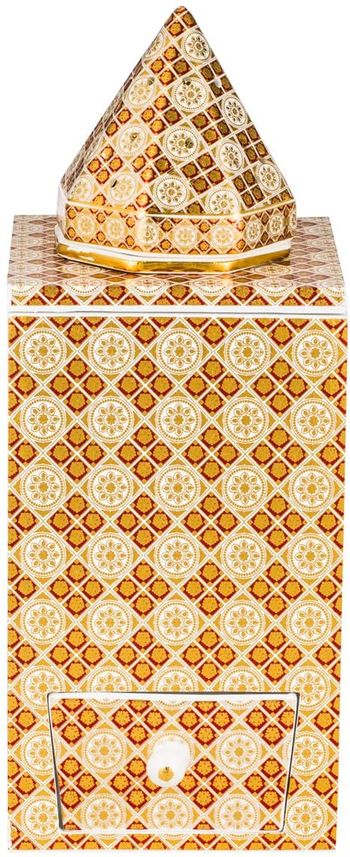 Almarjan FB01-T502-TS475 Home Fragrance, Brown and White