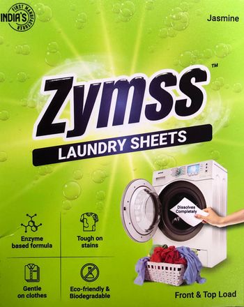 Zymss Laundry Sheets 30 sheets - Lemon Flavor