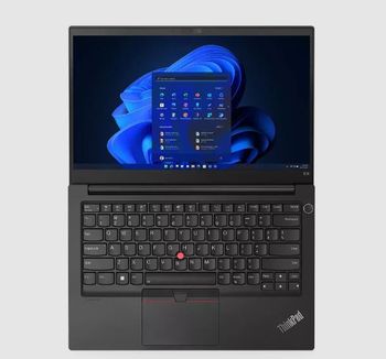 Lenovo ThinkPad E14 Gen 3 14 Inch Rugged Business Laptop - 14'' Full HD - 1920 x 1080 - AMD Ryzen 5 5500U Hexa-core (6 Core) 2.10 GHz - 16 GB RAM - 512 GB SSD - AMD Radeon Graphics - Ethernet Port - Audio by HARMAN-Windows 11 Pro - Black