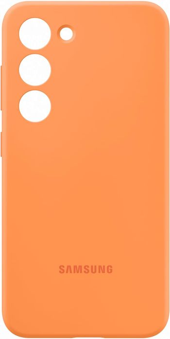 Samsung Galaxy S23 Silicone Case - Orange