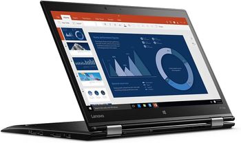 لينوفو   ThinkPad   X1 Yoga 14 بوصة 2 في 1 شاشة تعمل باللمس المحمول Intel Core I7-7 ، 16 جيجابايت DDR4 RAM 512GB SSD ، Intel HD Graphics 620 ، أسود