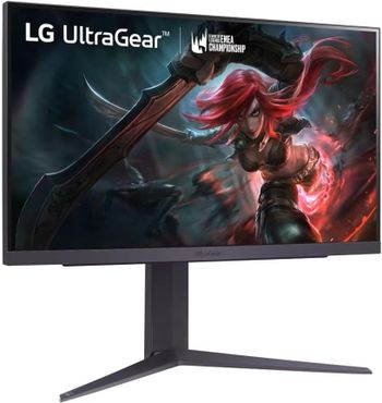 شاشة الألعاب LG 25GR75FG-B مقاس 25 بوصة UltraGear™ FHD (1920 × 1080) ومعدل تحديث 360 هرتز 1 مللي ثانية (GtG)