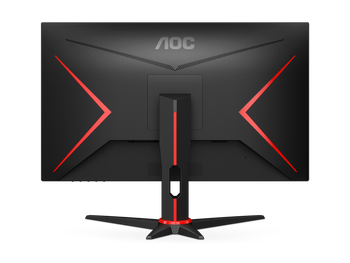 AOC 27G2SPE 27" Full HD(1920 x 1080), 165Hz Refresh Rate, 1ms MPRT, IPS Gaming Monitor with G-sync, Experience Smooth, Blur-Free Gaming with Vibrant Colors and Wide Viewing Angles - Black & Red