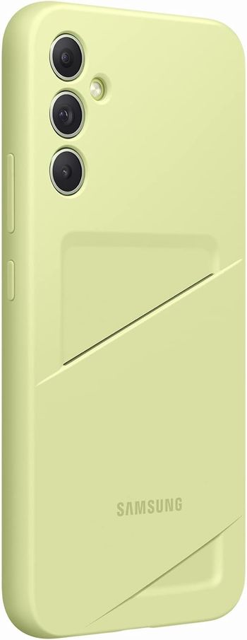 Samsung Galaxy A34 5G Card Slot Case - Lime