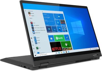 Lenovo IdeaPad Flex 5-14ALC05, 14 Inch FHD 2 in 1 X360 Display, AMD Ryzen 5 5500U 6 Core 12Th Processor, 8GB Ram, 512GB SSD, HDMI , USB Type C, Finger Print, ENG \AR Backlit Keyboard, AMD Radeon Graphics, Windows 11 Home - Grey