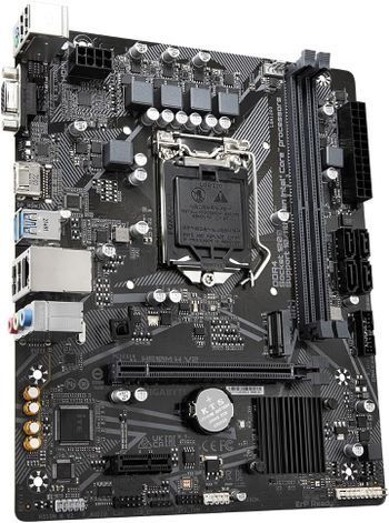 GIGABYTE Micro ATX Motherboard H510M H, S-1200, Intel H510 Express, HDMI, 64GB DDR4 for Intel