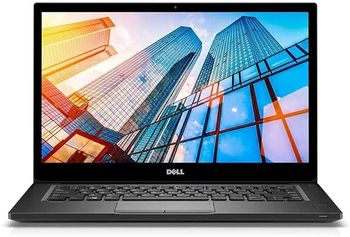 DELL Latitude 7290 Lightweight Business Laptop, Core i7-8650U CPU, 8GB DDR4 RAM, 256GB SSD M.2 HDD, 12.5 inch Full HD Display, Windows 10 Professional keyboard English/Arabic - Black