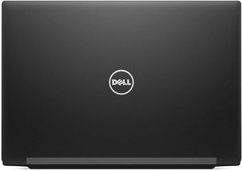 DELL Latitude 7290 Lightweight Business Laptop, Core i7-8650U CPU, 8GB DDR4 RAM, 256GB SSD M.2 HDD, 12.5 inch Full HD Display, Windows 10 Professional keyboard English/Arabic - Black