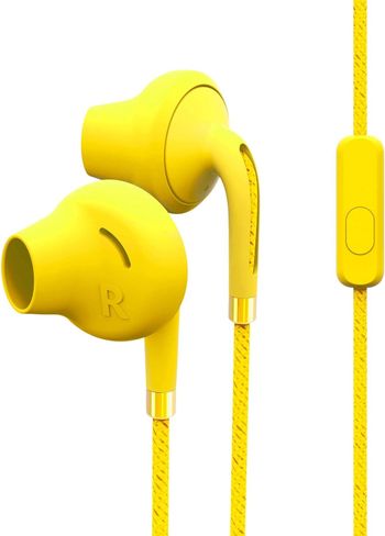 Energy Sistem Style 2+ In-Ear Headphones with Bass Boost, Microphone, Call Control, Cushions Wired - Vanilla