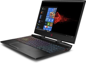 HP OMEN 15-DC1040 GAMING Core™ i7-8750H 2.2GHz 1TB+128GB SSD 16GB 15.6" (1920x1080) BT WIN10 Webcam NVIDIA® RTX 2070 8192MB Backlit Keyboard -SHADOW BLACK