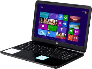 HP Notebook 15-15.6" inch AMD E2-6110 1.5GHz  4GB RAM  240GB SSD - Win10 English Keyboard - Black