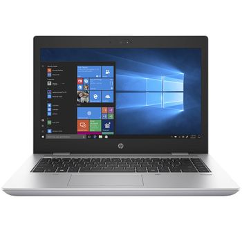 HP ProBook 640 G4 Core i5-7th Generation RAM 8GB SSD 256GB 14.0-Inch Display Screen Windows 10 English and Arabic Keyboard - Silver