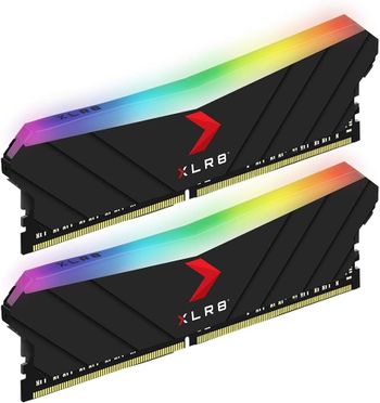 PNY 16GB 2x8GB XLR8 Gaming EPIC X RGB DDR4 3200MHz Desktop Memory RAM MD16GK2D4320016XRGB, 16GB (2x8GB) 3200MHz