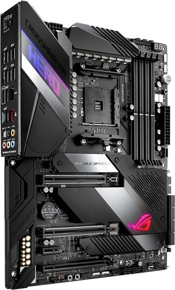 ASUS ROG STRIX X570-F (AMD X570) ATX gaming motherboard with PCIe 4.0, Intel Gigabit Ethernet, 14 power stages, dual M.2 with heatsinks, SATA 6Gb/s, USB 3.2 Gen 2 and Aura Sync RGB lighting - Black