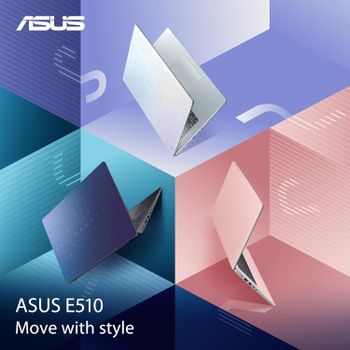 Asus Vivobook Laptop E510ma-br633ws Intel Celeron-n4020 4GB Ram DDR4 128 SSD Hard 15.6 Inch HD Anti-glare Windows 11+ Office 365 Arabic And English Keyboard - Peacock Blue