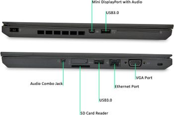 Lenovo ThinkPad Ultrabook T440s Laptop 14.0-Inch Display - Core i5-4th Gen -  8GB RAM intel Integrated Graphics  - 256GB SSD