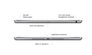 Apple iPad Air 1 9.7 Inch  Wi-Fi + Cellular 32GB - Space Grey