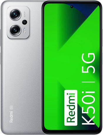 Xiaomi Redmi K50i 5G Dual SIM 128GB 6GB Ram - Silver