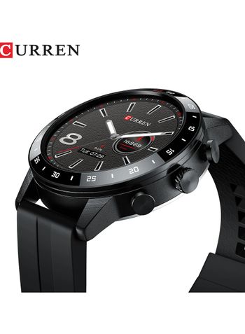 CURREN 6001 Intelligent full touch screen waterproof smart watch For Men's & Women's - Blue