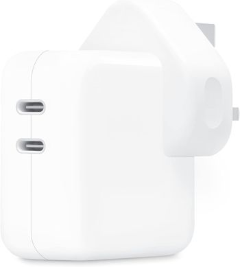 Apple 35W Dual USB-C Port Power Adapter ​​​​​​​-White