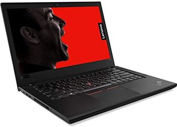 لينوفو لاب توب Thinkpad T480s (2020) بشاشة 14 بوصة ومعالج Intel Core i7/الجيل الثامن/ذاكرة وصول عشوائي 8 جيجابايت/محرك أقراص SSD سعة 256 جيجابايت/بطاقة رسومات Intel HD باللون الأسود