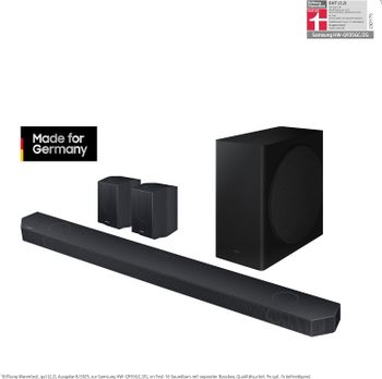 SAMSUNG Q Soundbar with Subwoofer Bluetooth Dolby Atmos Airplay 2 Wi-Fi - HW-Q935GC/ZG