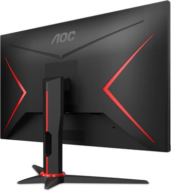 AOC VIPER 27G2SE Gaming Monitor 27 Inches, FHD 1920x1080, 165Hz 1ms, 2 HDMI Port, Built-In Speakers, Height Adjustable Stand, Tear-Free Gaming Experience, Black