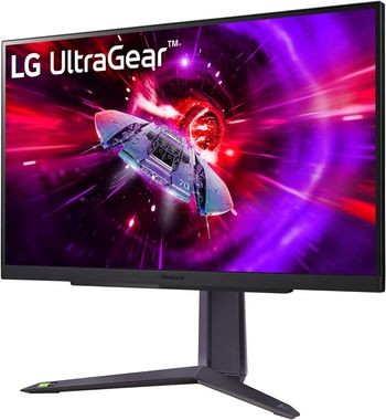 LG 27GR75Q-B 27” UltraGear QHD (2560 x 1440) IPS Display 165Hz Refresh Rate 1ms (GtG) Gaming Monitor