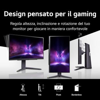 LG 27GR75Q-B 27” UltraGear QHD (2560 x 1440) IPS Display 165Hz Refresh Rate 1ms (GtG) Gaming Monitor