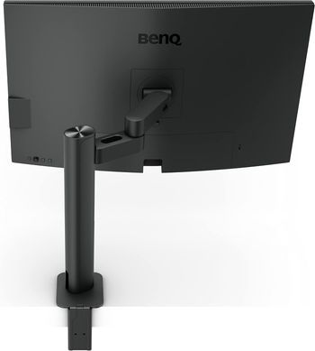 BenQ PD3205UA 32-inch Ergo Arm 4K Monitor, UHD, sRGB, Rec.709, HDR10, IPS, AQCOLOR Technology, USB-C, Factory-Calibrated, Hotkey Puck G2, KVM, Color Mode, DualView