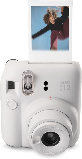 Fujifilm Instax Mini 12 Instant Camera - Clay White