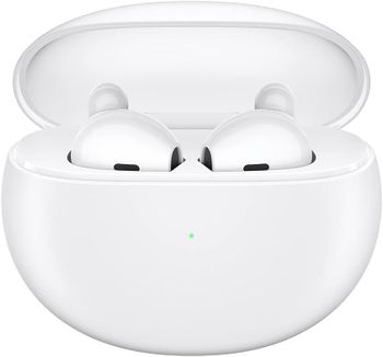 OPPO Official Enco Air W32 True Wireless Earbuds, Bluetooth 5.2, Quick Charge, Noise Cancellation, In-Ear Headset - White