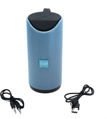 V-Walk Extra BASS Portable Wireless Bluetooth Speaker with 8 Hours Playtime - Blue