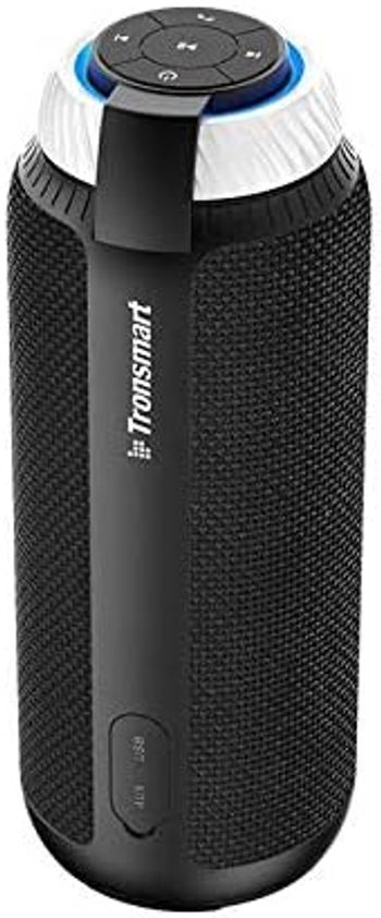 Bluetooth Speakers, Tronsmart T6 25 Watt Dual-Driver 15 Hours Playtime 360 Degree Surround Sound Portable Wireless Speaker with Deep Bass for iPhone 8/8 Plus/X, Android Samsung Note 8