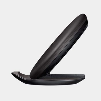 Fast Charge Wireless Stand - Black Compatible with Samsung S8 S8plus S9, S9 plus, S10, S10 plus, Note8, Note9 And any phone works with wireless By Type C technology