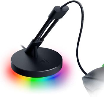 ريزر ماوس بانجي V3 كروما - حامل كابل ماوس مع اضاءة كروما RGB  RC21-01520100-R3M1 - اسود