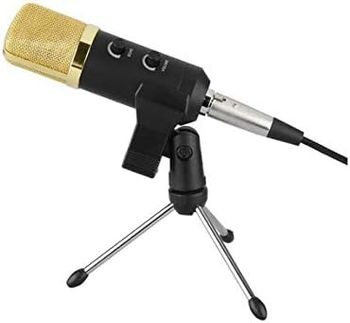 MK-F100TL USB Microphone Broadcasting 3.5mm Wired Stereo Condenser Microphones For Computer Karaoke Conference Notebook Studio