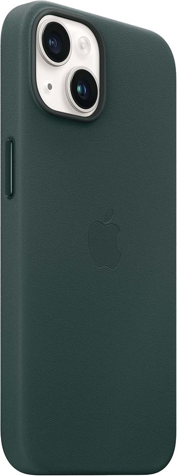 Apple iPhone 14 Leather Case with MagSafe - Forest Green ​​​​​​​