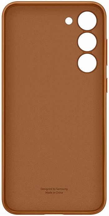 Samsung Galaxy S23+ Leather Case Camel