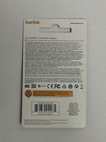 Sandisk Mobile Ultra 8 GB Class 10 UHS-I Micro SDHC Card