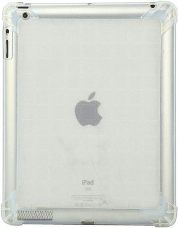 Case for 9.7 inch iPad 2 3 4, Casii Ultra Lightweight Transparent Flexible Soft TPU Silicon Back Cover Shockproof Protective Slim Shell for Apple iPad 2nd/ 3rd/ 4th Generation - Clear