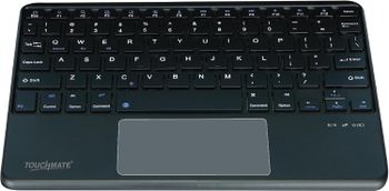 TOUCHMATE Universal Tablet Cover with Bluetooth Keyboard & Trackpad