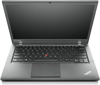 لاب توب لينوفو ثينك باد T440، معالج انتل كور i5 من الجيل الرابع، 128 جيجابايت SSD، 4 جيجابايت رام لوحة مفاتيح انجليزية - اسود