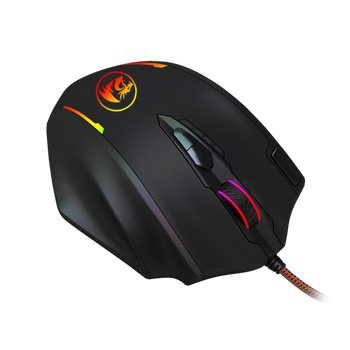 Redragon Impact 12400dpi Mmo Gaming Mouse – Black